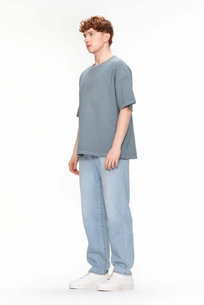 T-Shirt 385 gsm - taubenblau