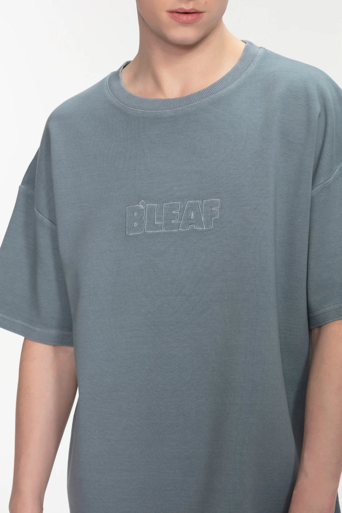 T-Shirt 385 gsm - taubenblau