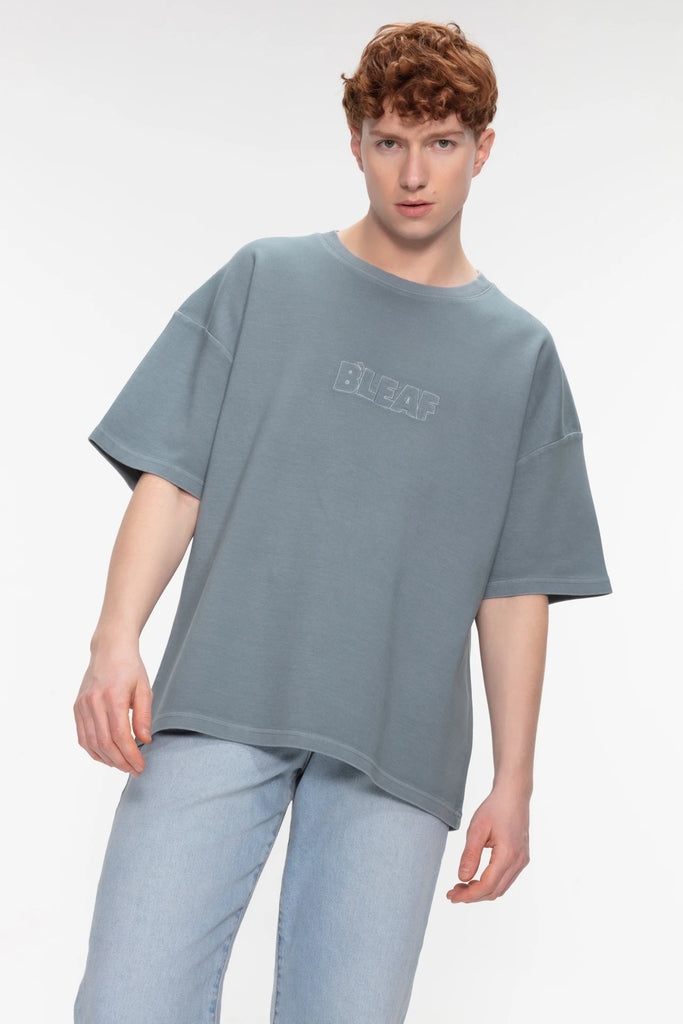 T-Shirt 385 gsm - taubenblau